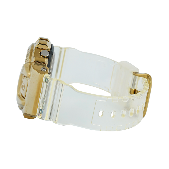 Jam Tangan Casio G-Shock GM-6900SG-9D Men Digital Dial Transparent White Resin Band