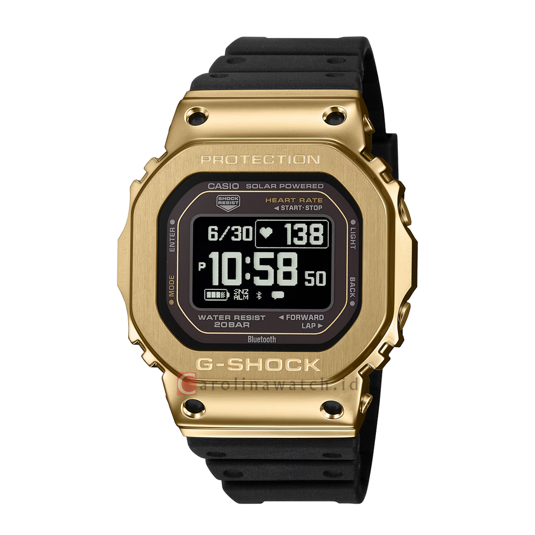 Jam Tangan CASIO G-SHOCK GM-H5600-9D G-SQUAD Men Digital Dial Black Resin Band