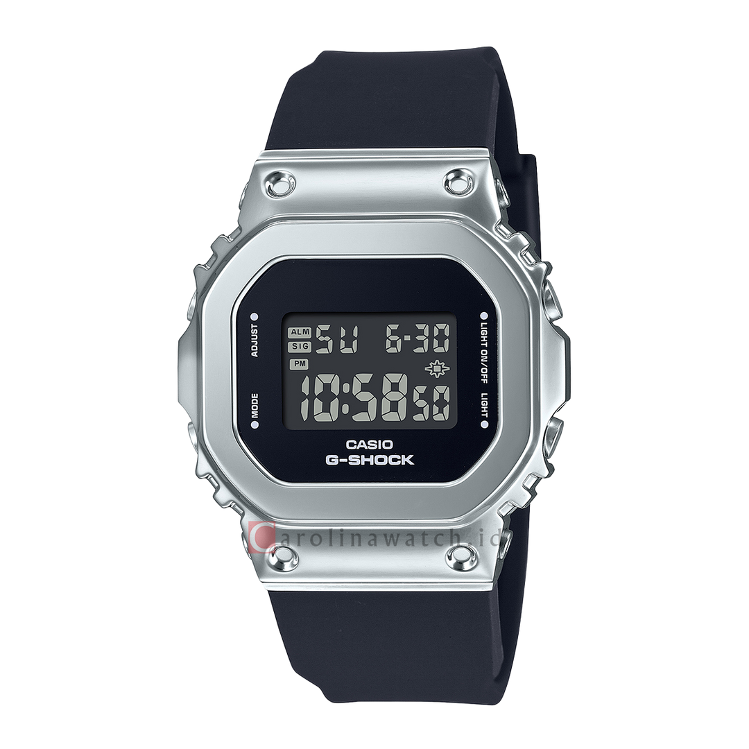 Jam Tangan CASIO G SHOCK GM-S5600-1D Men Digital Dial Black Resin Band