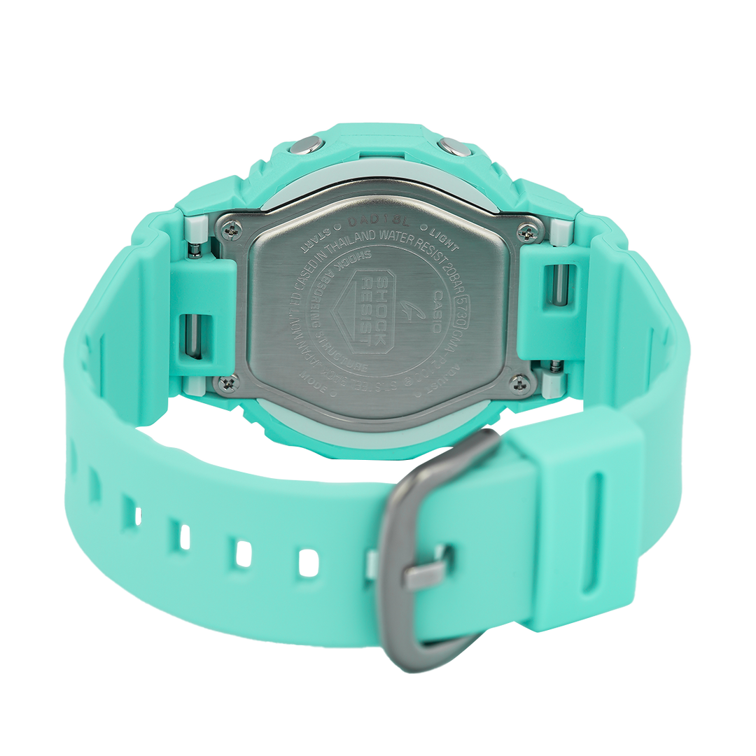 Jam Tangan Casio G-Shock GMA-P2100-2A Women Green Digital Analog Dial Green Resin Band