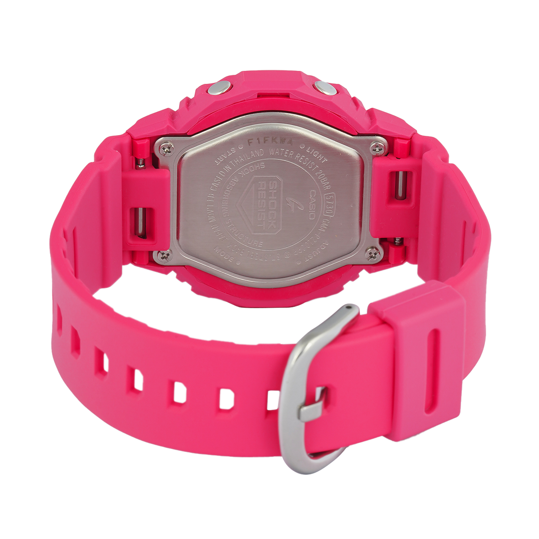 Jam Tangan Casio G-Shock Power Pink Series GMA-P2100PP-4A Women CasiOak Pink Digital Analog Dial Pink Resin Band