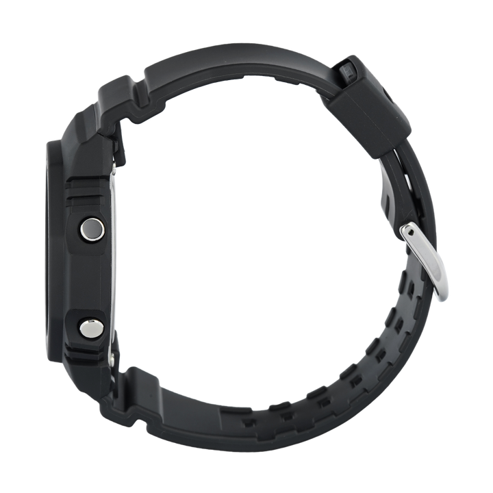 Jam Tangan Casio G-Shock GMA-P2100SA-1A2 Women CasiOak Black Digital Analog Dial Black Resin Band