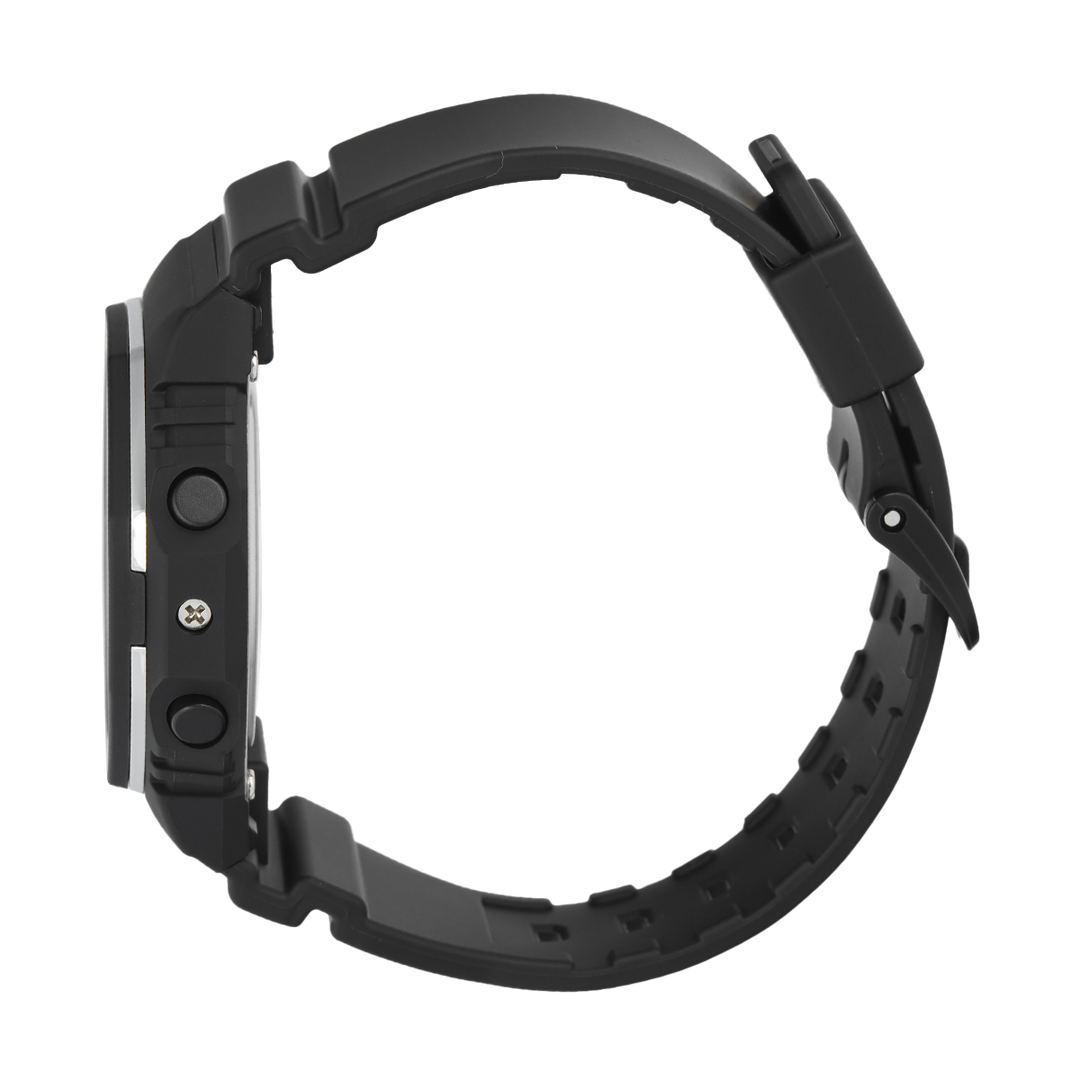 Jam Tangan Casio G-Shock GMA-P2110-1A Women Black Digital Analog Dial Black Resin Band