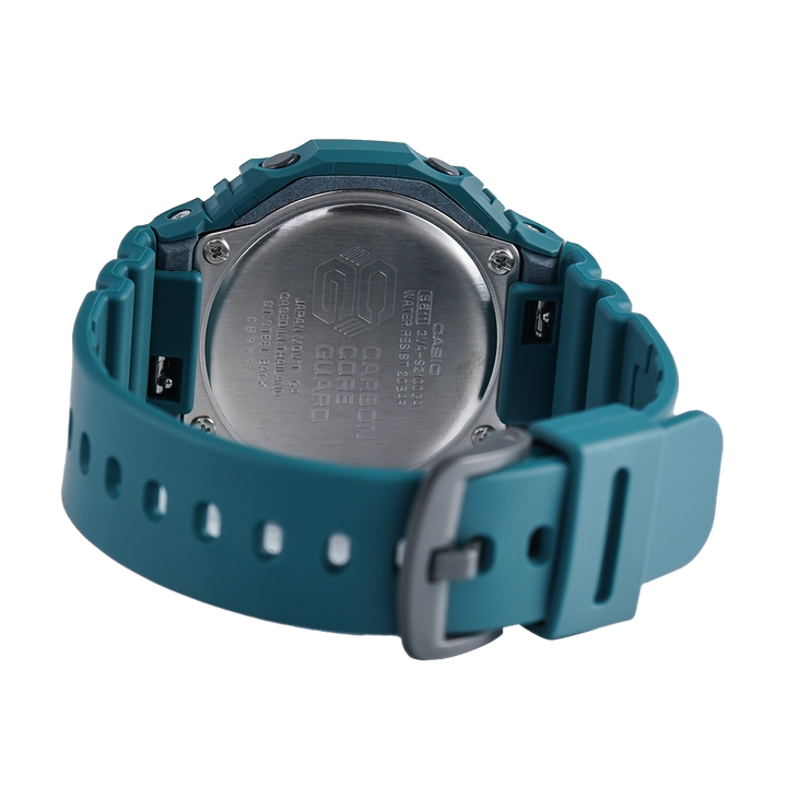 Jam Tangan CASIO G SHOCK GMA-S2100GA-3A Women Green Digital Analog Dial Green Resin Band