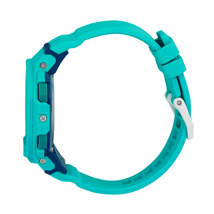 Jam Tangan CASIO G SHOCK G-Squad GMD-B300SC-2D Women Digital Dial Turquoise Resin Band