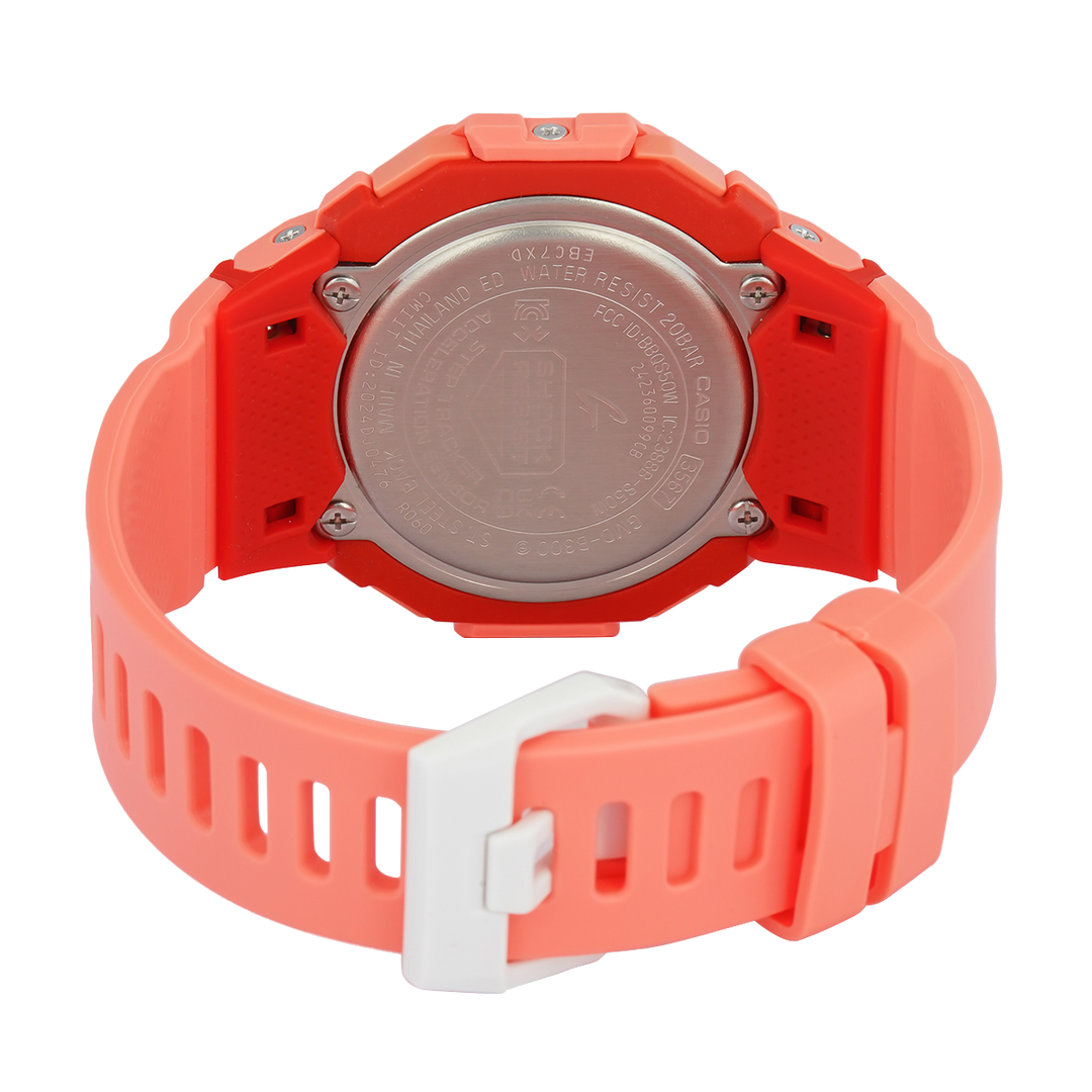 Jam Tangan CASIO G SHOCK G-Squad GMD-B300SC-4D Women Digital Dial Orange Resin Band