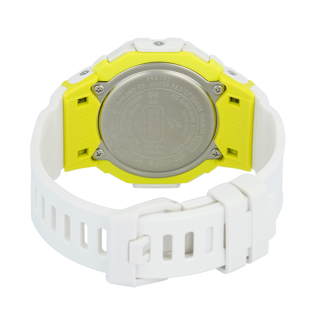 Jam Tangan CASIO G SHOCK G-Squad GMD-B300SC-7D Women Digital Dial White Resin Band