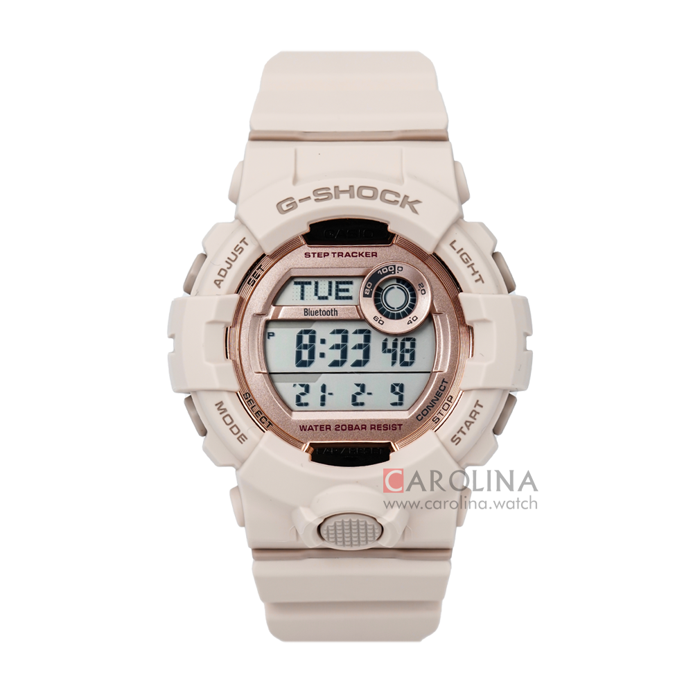 Jam Tangan Casio G-Shock GMD-B800-4D Digital Dial Pink Resin Band