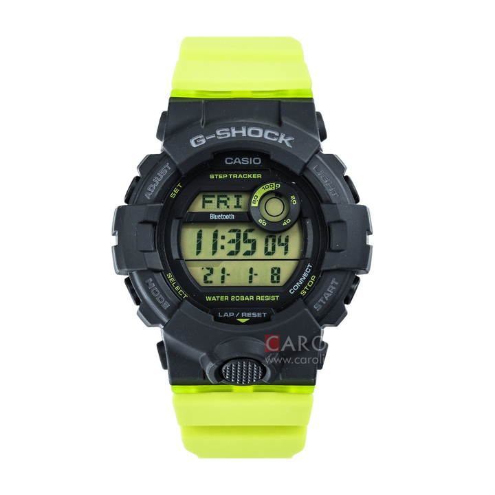 Jam Tangan CASIO G SHOCK G-Squad GMD-B800SC-1B Men Digital Dial Green Resin Band