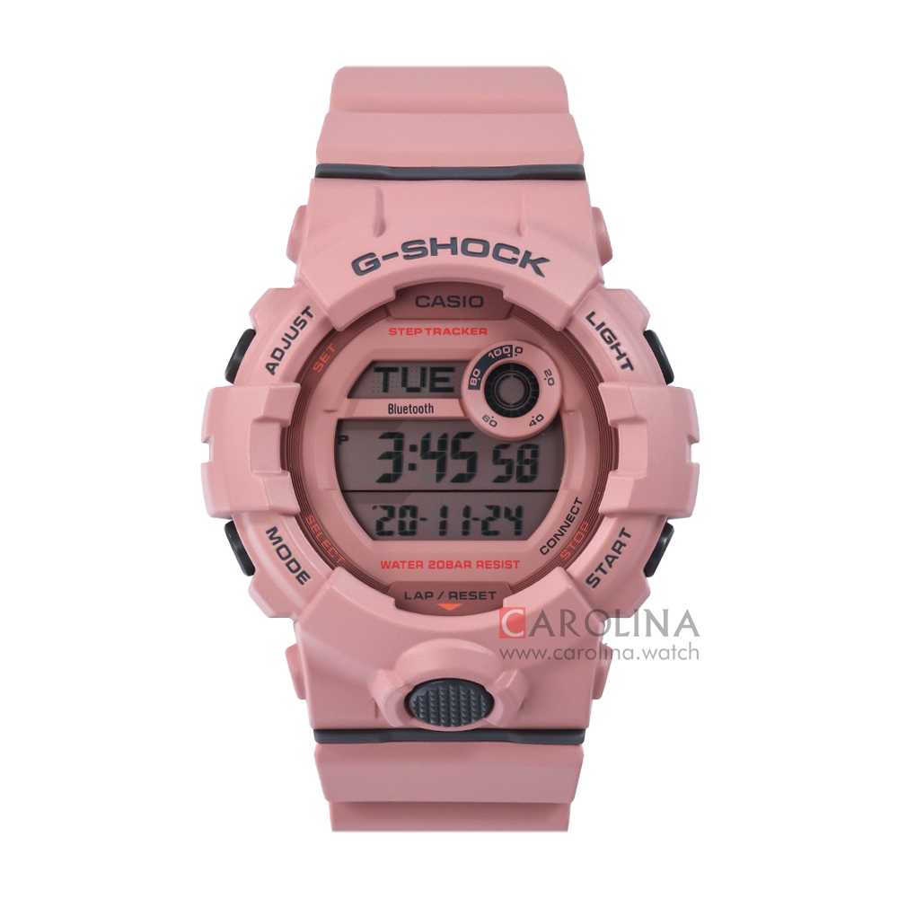 Jam Tangan Casio G-Shock GMD-B800SU-4D Digital Dial Pink Resin Band