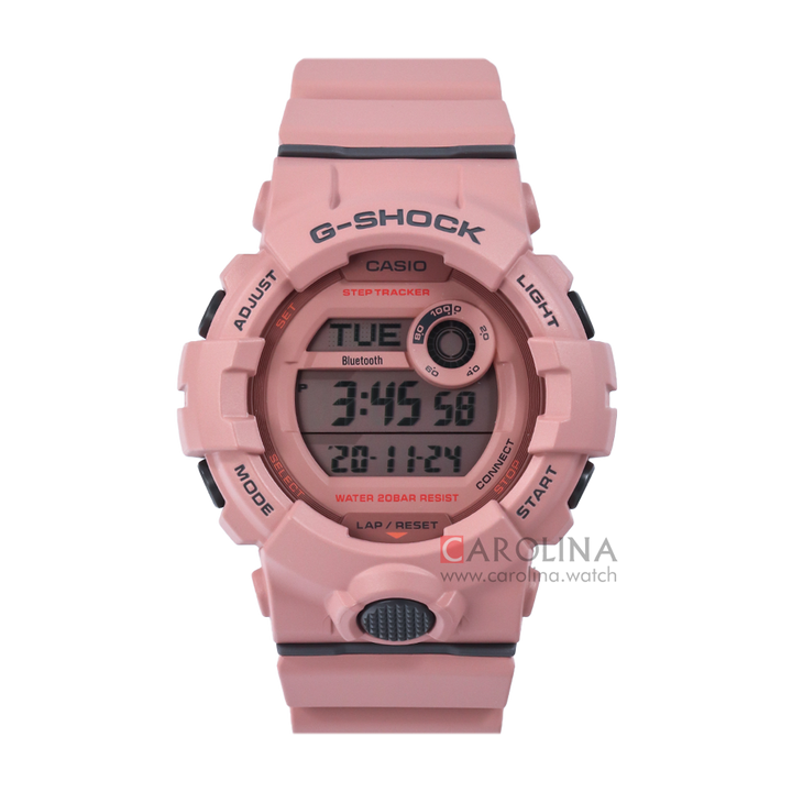 Jam Tangan Casio G-Shock GMD-B800SU-4D Digital Dial Pink Resin Band