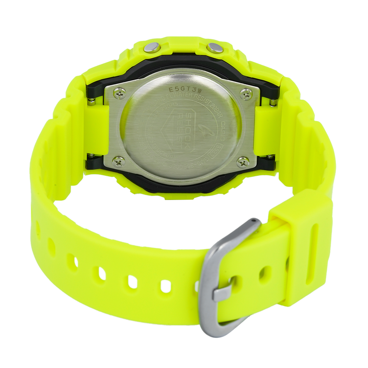 Jam Tangan Casio G SHOCK GMD-S5600EP-9D Women Energy Pack Digital Dial Vivid Yellow Resin Band