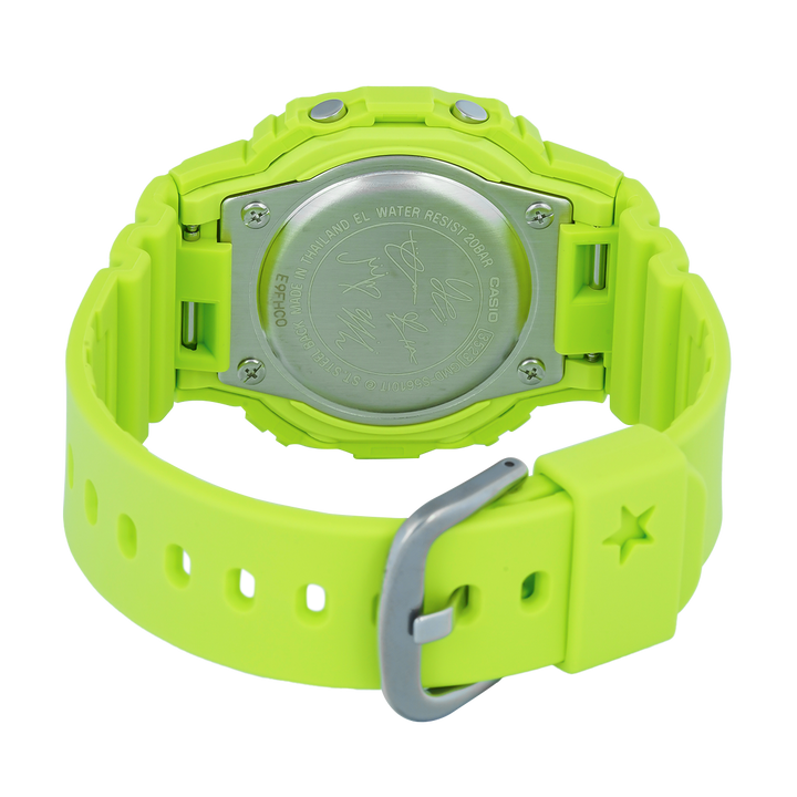 Jam Tangan Casio G SHOCK GMD-S5610IT-3D ITZY Collaboration Models Women Digital Dial Green Resin Band