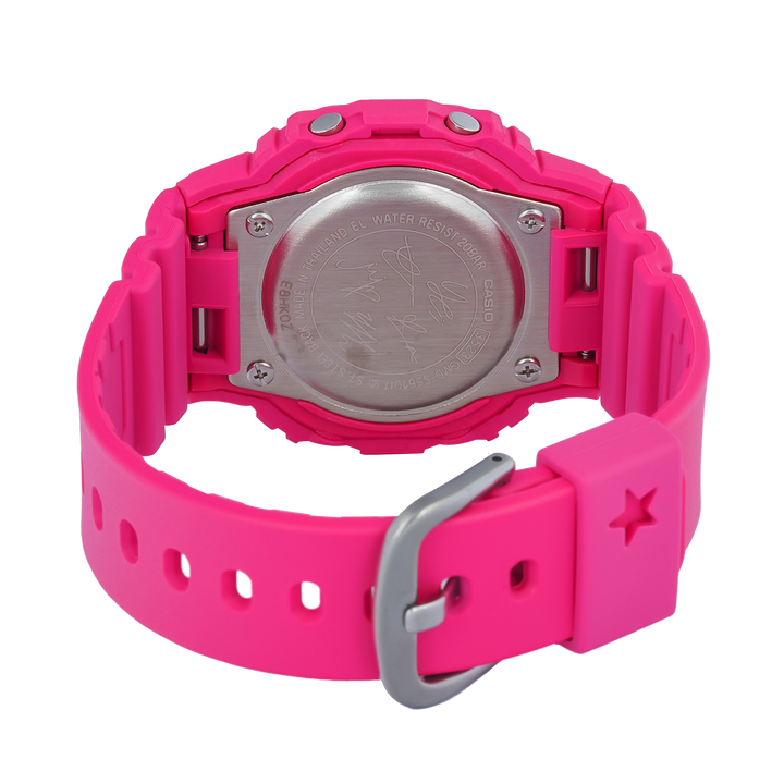 Jam Tangan Casio G SHOCK GMD-S5610IT-4A ITZY Collaboration Models Women Digital Dial Pink Resin Band