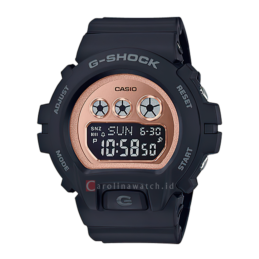 Jam Tangan Casio G-Shock GMD-S6900MC-1D Metallic Mirror Women Digital Dial Black Resin Band