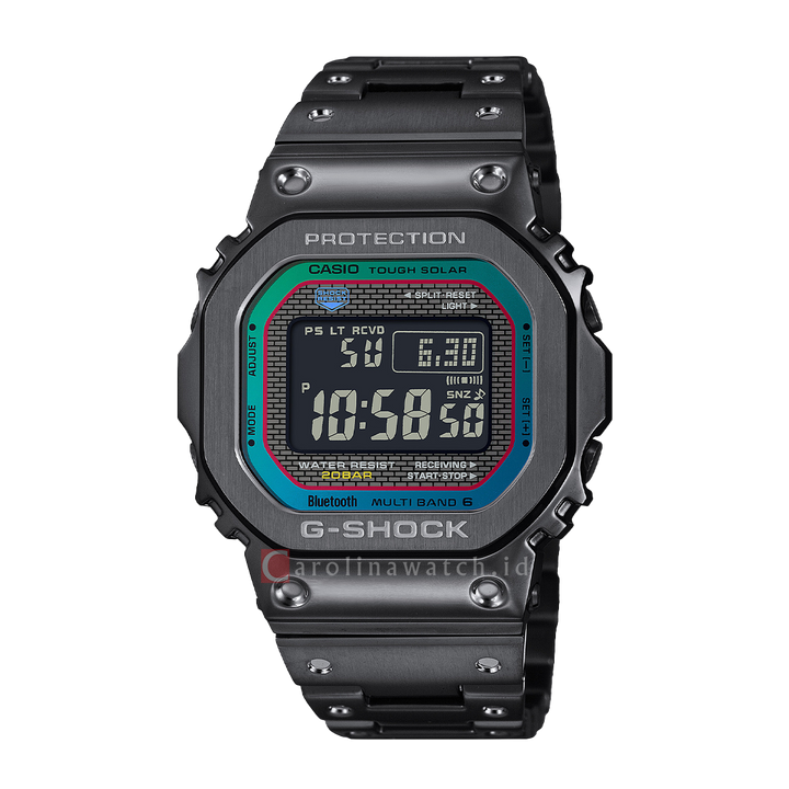 Jam Tangan Casio G-Shock GMW-B5000BPC-1D Men 40th Anniversary Full Metal with Multicolor Gradation