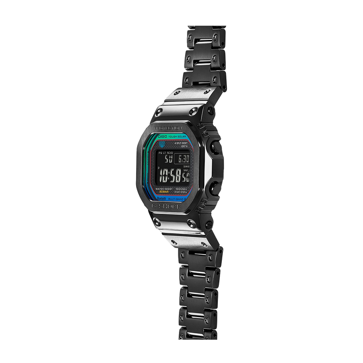 Jam Tangan Casio G-Shock GMW-B5000BPC-1D Men 40th Anniversary Full Metal with Multicolor Gradation