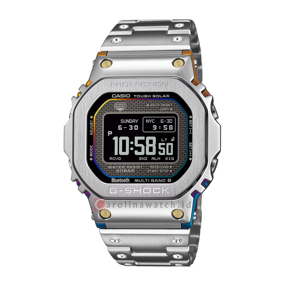 Jam Tangan Casio G-Shock GMW-BZ5000RC-1D Men Digital Dial Solid stainless steel band