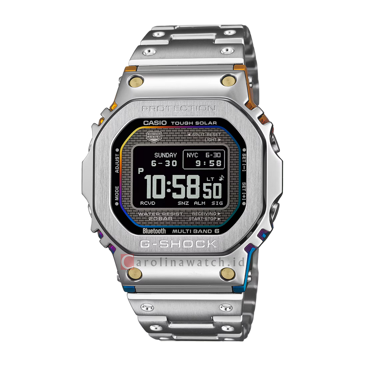 Jam Tangan Casio G-Shock GMW-BZ5000RC-1D Men Digital Dial Solid stainless steel band