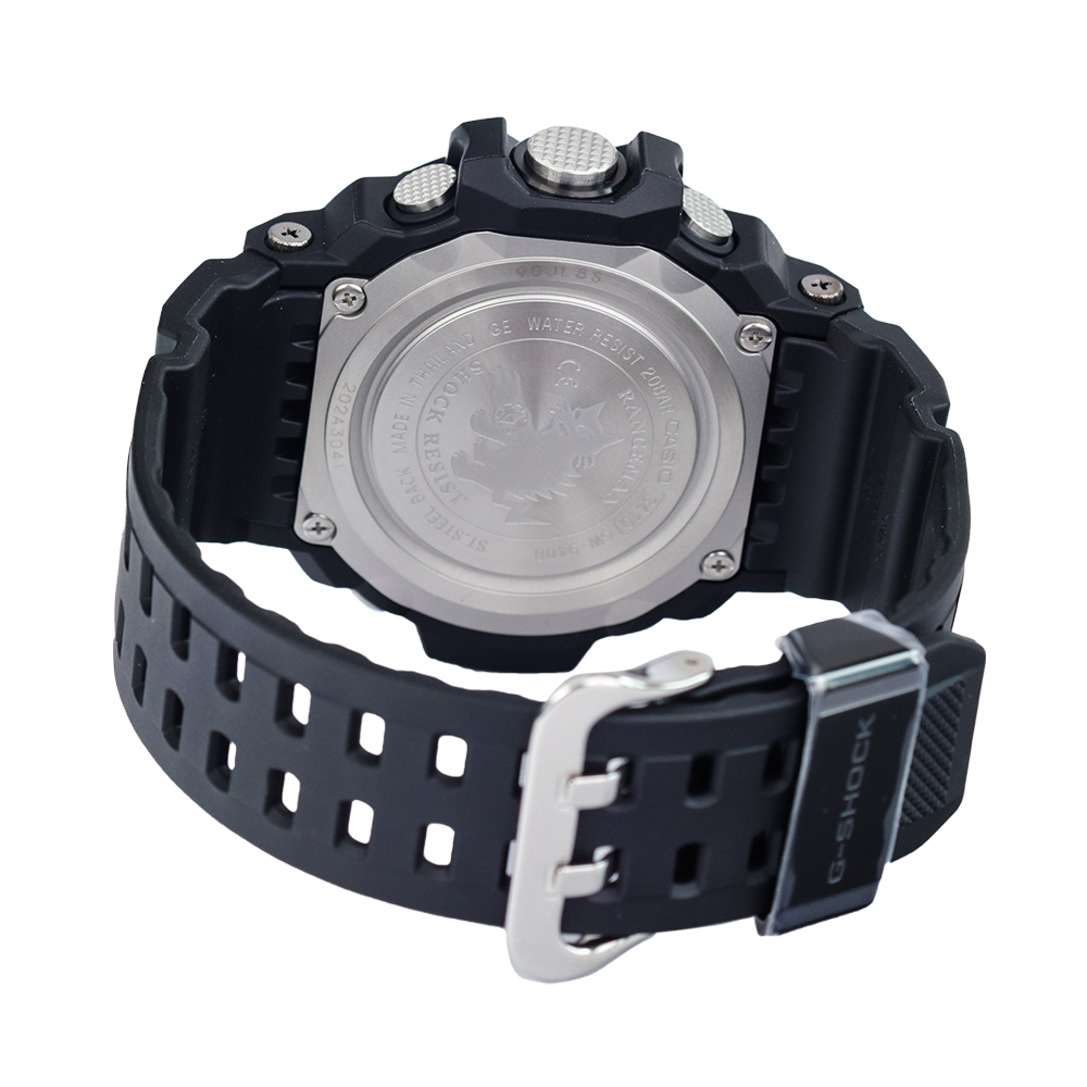 Jam Tangan CASIO G SHOCK MASTER OF G-LAND GW-9400-1B Digital Dial Black Resin Band