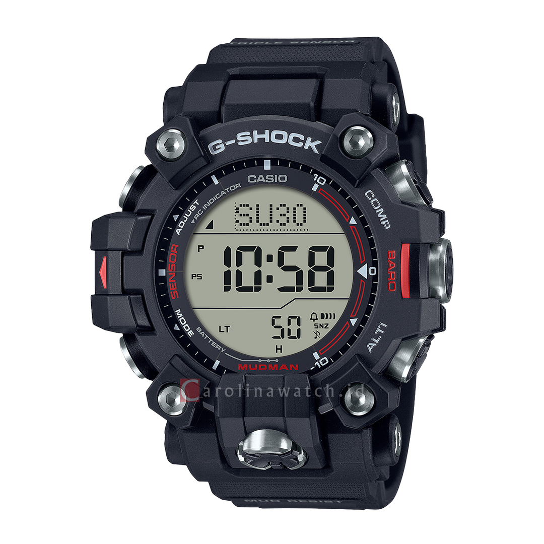 Jam Tangan Casio G-Shock Mudman GW-9500-1D Men Master Of G-Land Mudman Digital Dial Black Resin Band