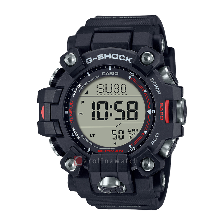 Jam Tangan Casio G-Shock Mudman GW-9500-1D Men Master Of G-Land Mudman Digital Dial Black Resin Band