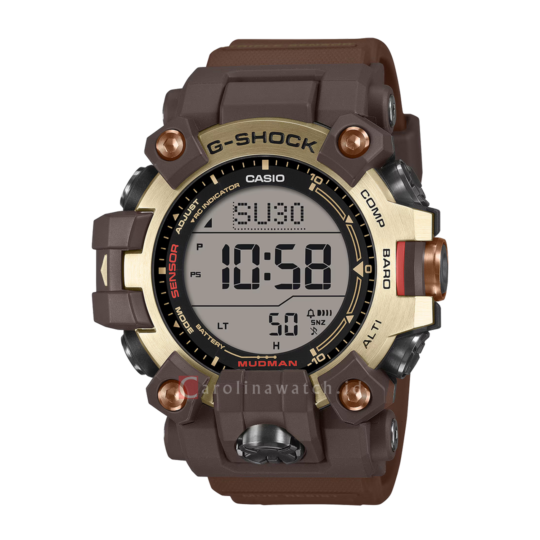 Jam Tangan Casio G-Shock Mudman GW-9500MH-5D MASTER OF G - LAND Men Digital Dial Brown Resin Band