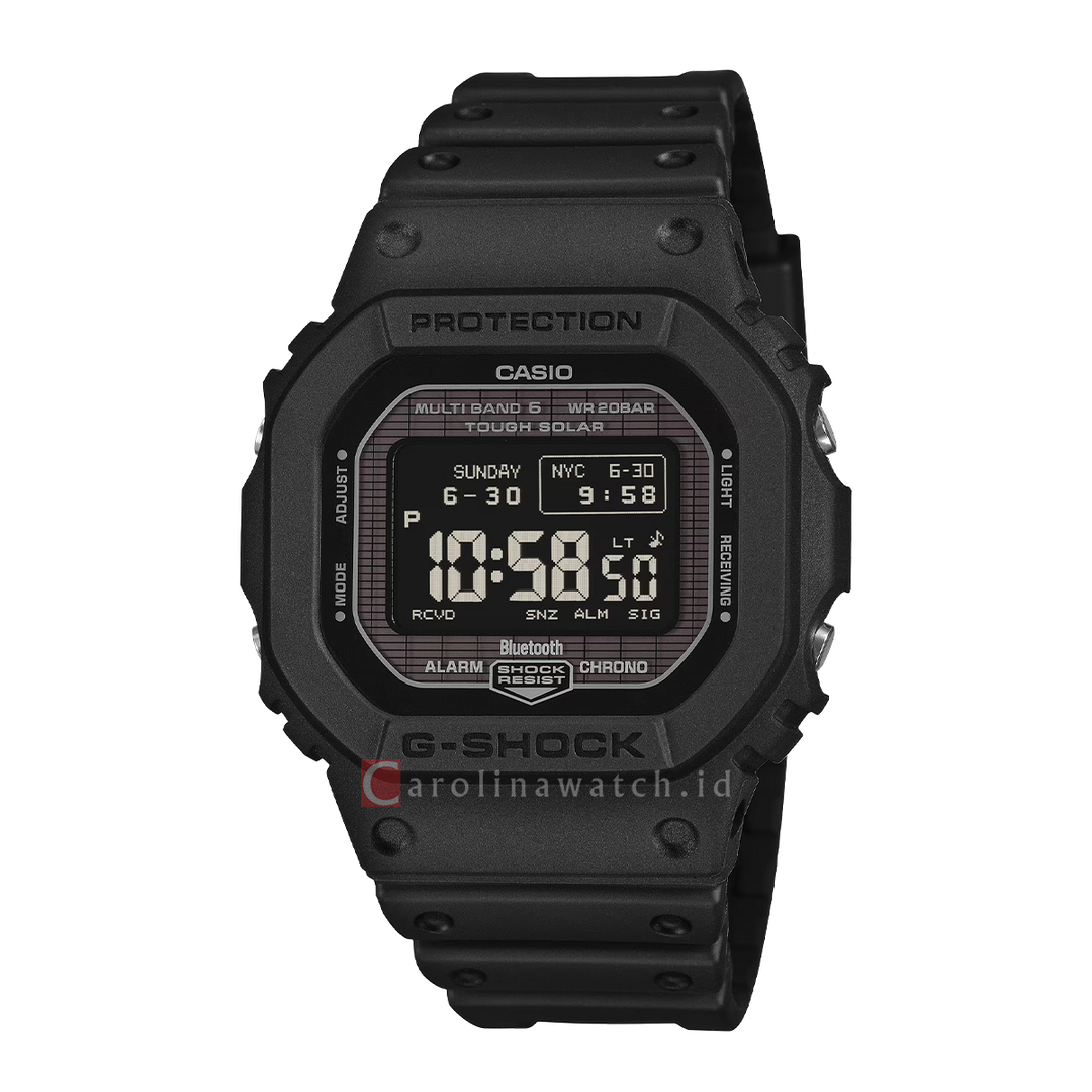 Jam Tangan CASIO G SHOCK GW-BX5600-1A1 Tough Solar Men Digital Dial Black Resin Band