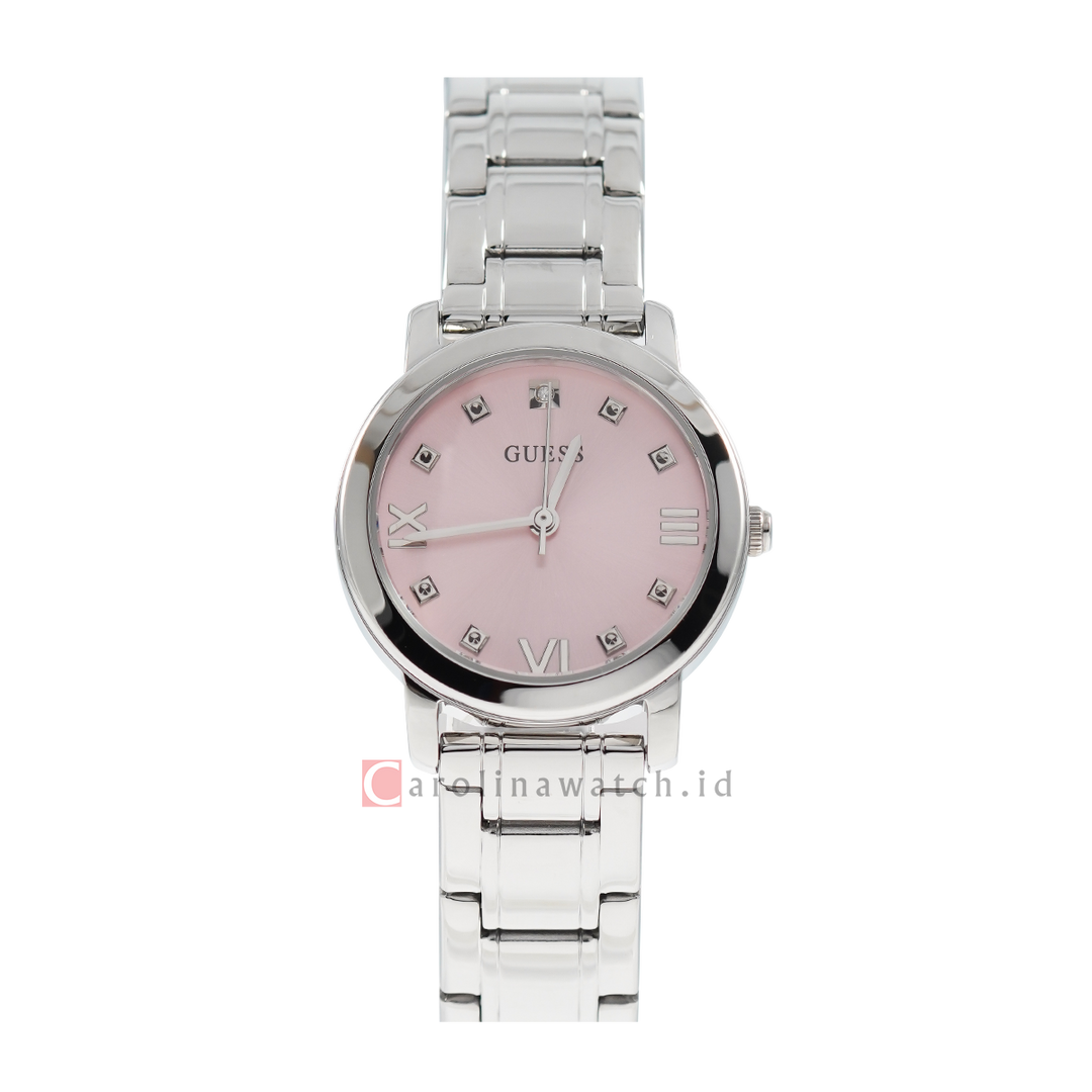 Jam tangan guess pink Clearance