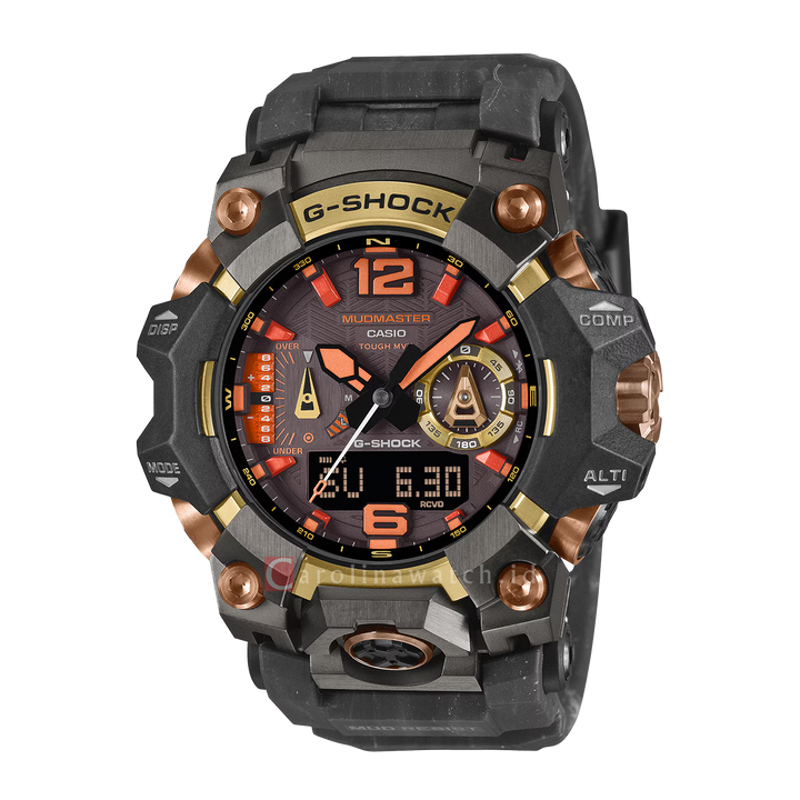 Jam Tangan Casio G-Shock Mudmaster GWG-B1000MG-1A9 Men Analog Digital Dial Black Resin band