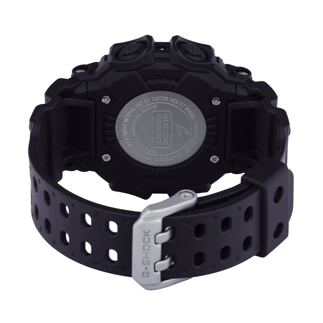 Jam Tangan CASIO G SHOCK GX-56BBR-1D Men Digital Dial Black Resin Band