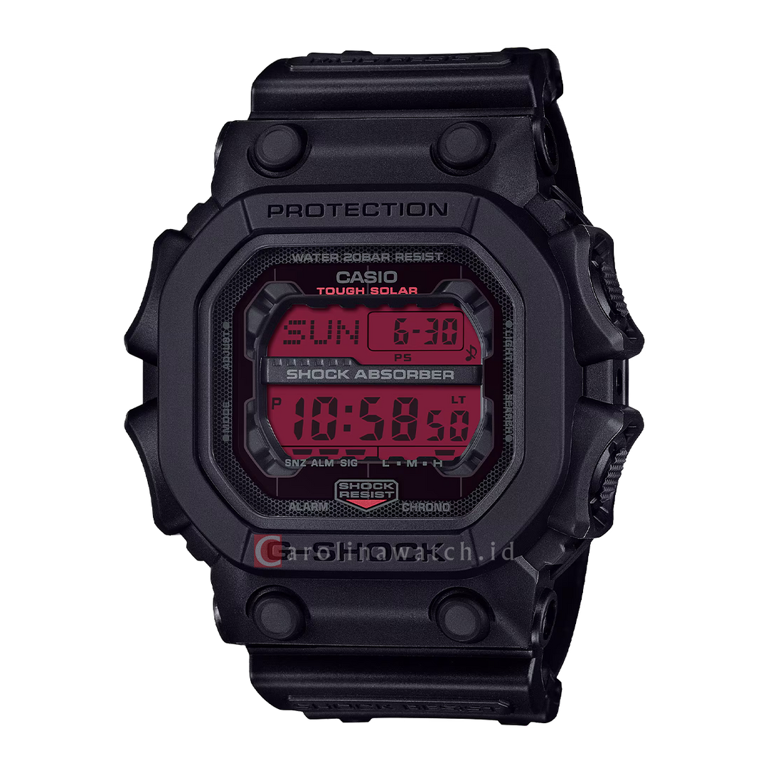 Jam Tangan CASIO G SHOCK GX-56BBR-1D Men Digital Dial Black Resin Band