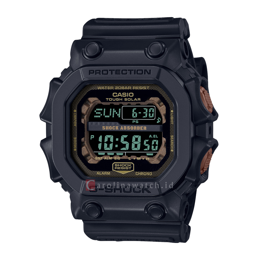 Jam Tangan Casio G-Shock GX-56RC-1D Men Kingkong Rusted Iron Edition Digital Dial Neoclassic Black Resin Band