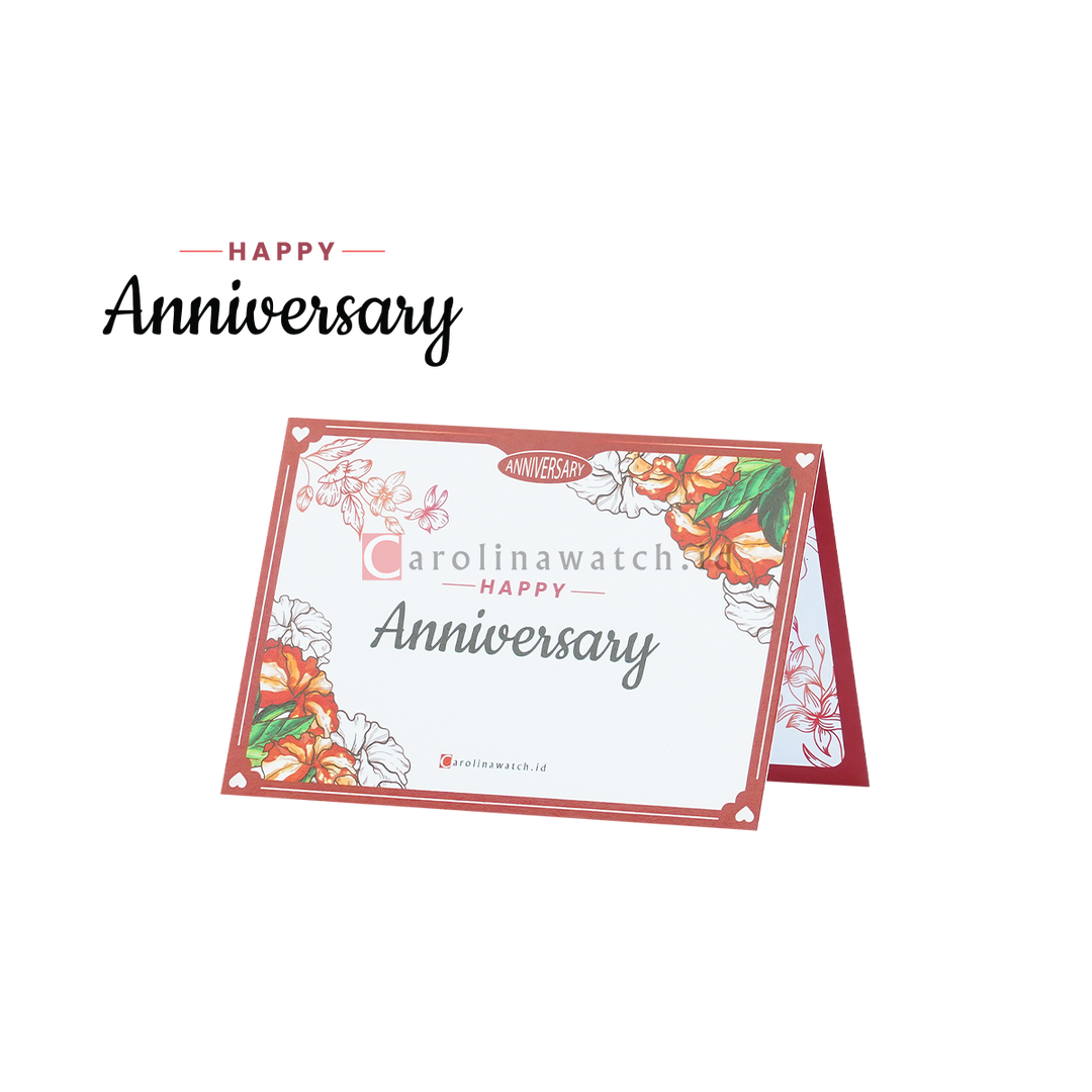 Kartu Ucapan / Greeting Card CAROLINAWATCH.ID (Happy Anniversary)