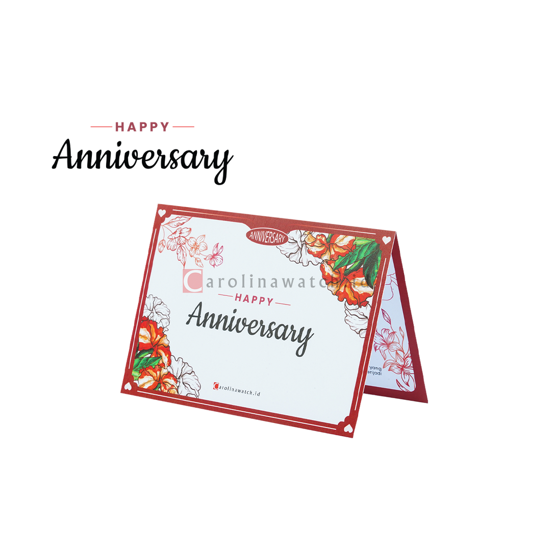 Kartu Ucapan / Greeting Card CAROLINAWATCH.ID (Happy Anniversary)