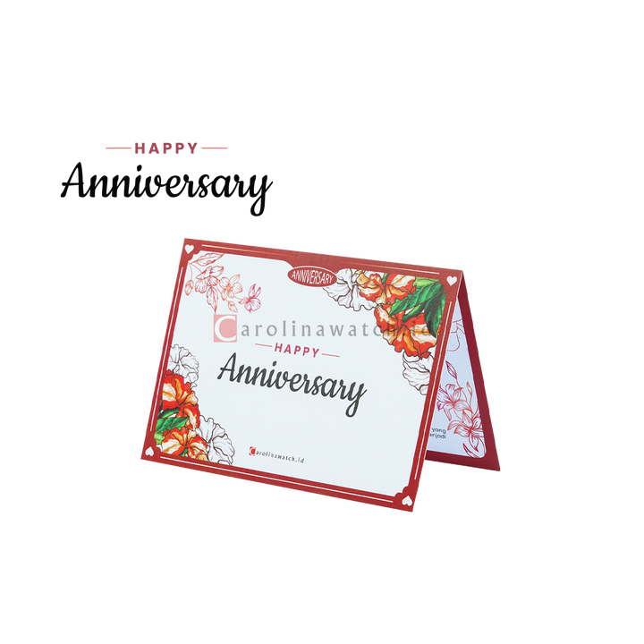 Kartu Ucapan / Greeting Card CAROLINAWATCH.ID (Happy Anniversary)