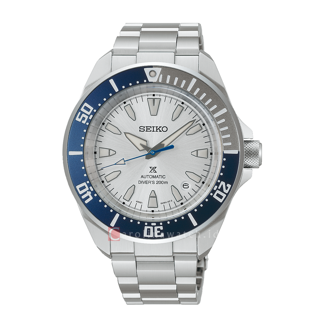 Jam Tangan Seiko Prospex HBB001K1 145th Anniversary Men Silver Dial Stainless Steel Strap Limited Edition