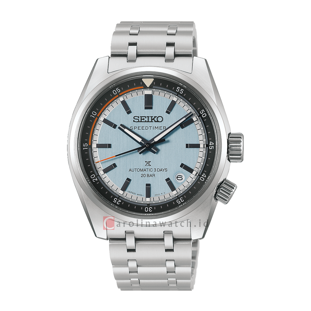 Jam Tangan Seiko Prospex SPEEDTIMER HBC003J1 Men Blue Dial Stainless Steel Strap