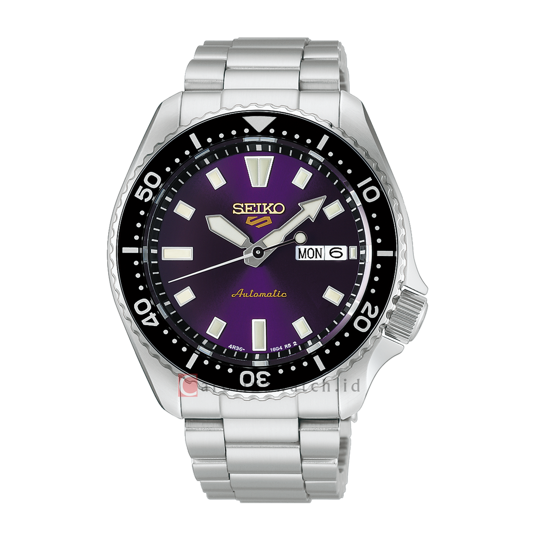Jam Tangan Seiko 5 Sports HDB003K1 Men SKX Series 145th Anniversary In Edo Purple Limited Edition