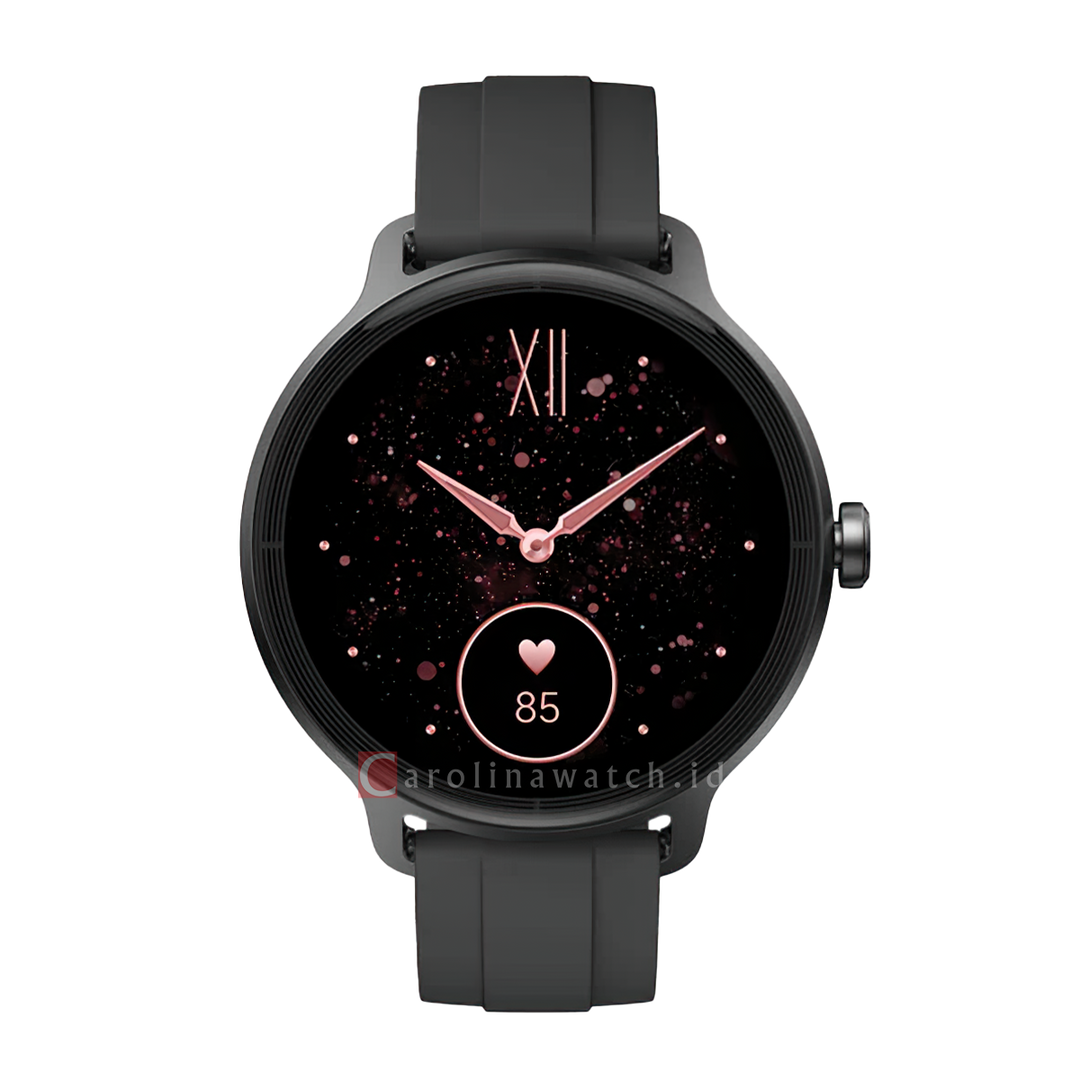 Jam Tangan IGear IGBE03 Unisex Bella Smart Watch Black Rubber Strap