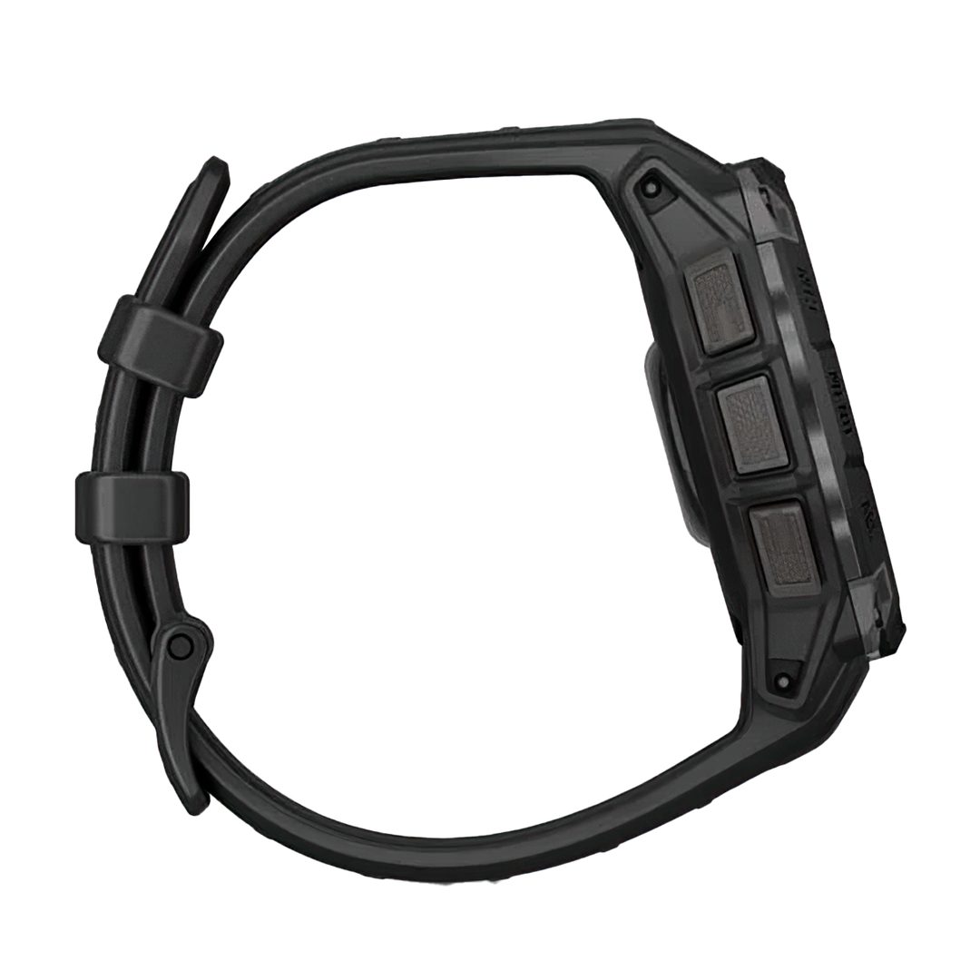 Jam Tangan Garmin Instinct 3 INSTINCT345MMOLEDBLACKWBLK Unisex Rugged GPS Watch with AMOLED Display Black with Black Band