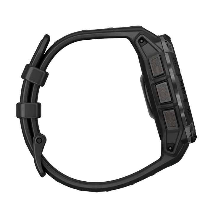 Jam Tangan Garmin Instinct 3 INSTINCT345MMOLEDBLACKWBLK Unisex Rugged GPS Watch with AMOLED Display Black with Black Band