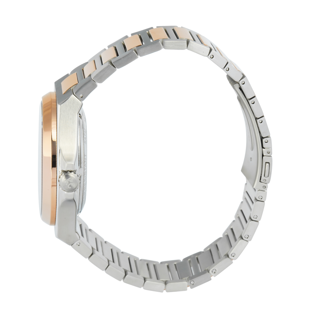 Jam Tangan Kenneth Cole KCWGY0065302 Men Automatic Skeleton Dial Dual Tone Stainless Steel Strap