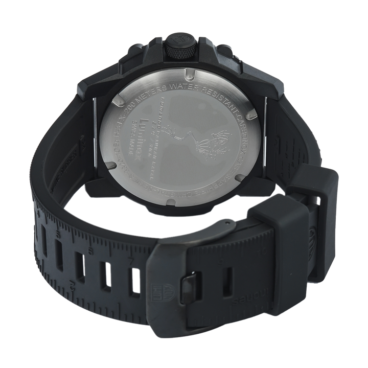 Jam Tangan LUMINOX KOPASKA L-3301.KOPASKA Men Grey Dial Black Rubber Strap Limited Edition