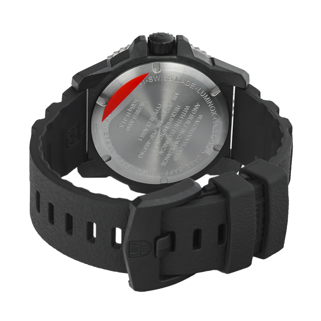 Jam Tangan LUMINOX MIL-SPEC inspired Military Watch L-3351.1.SET Men Black Dial Rubber Strap