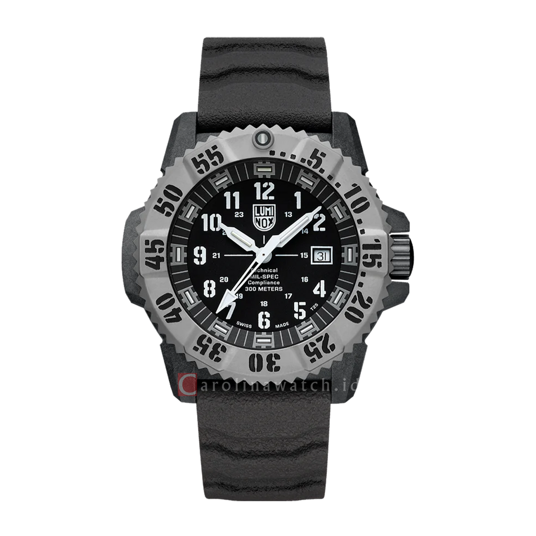 Jam Tangan LUMINOX MIL-SPEC inspired L-3351.SET Men Black Dial Rubber Strap