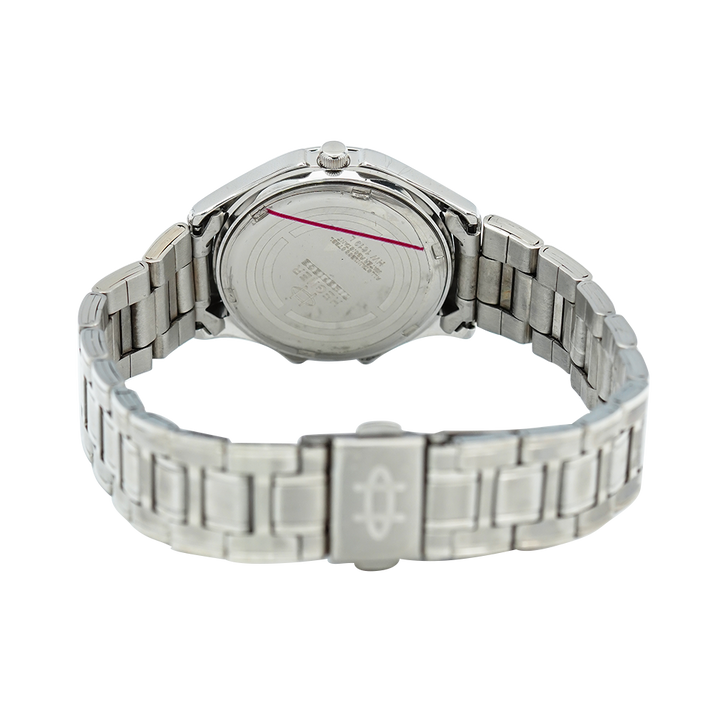 Jam Tangan Hegner L1619SSSL Women Silver Dial Stainless Steel Strap