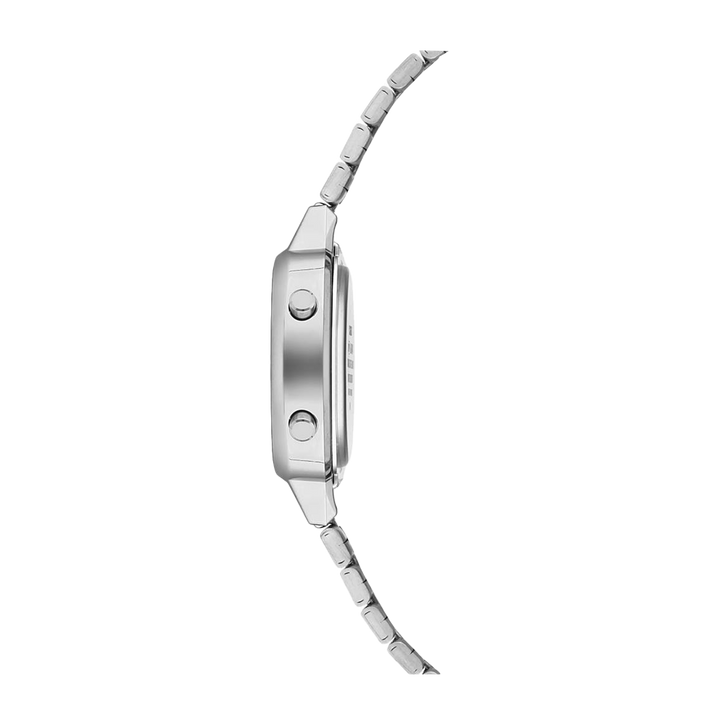 Jam Tangan Casio Vintage LA670WA-7D Women Digital Dial Stainless Steel Band