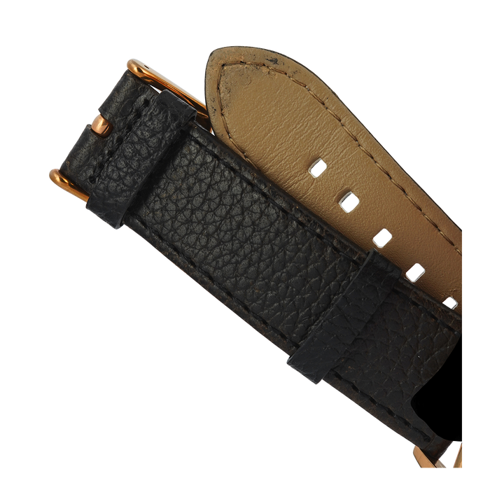 Jam Tangan LEE COOPER LC06673.431 Men White Dial Black Leather Strap