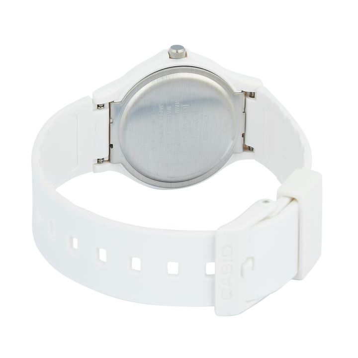 Jam Tangan Casio POP LQ-24B-7B Women White Dial White Resin Band